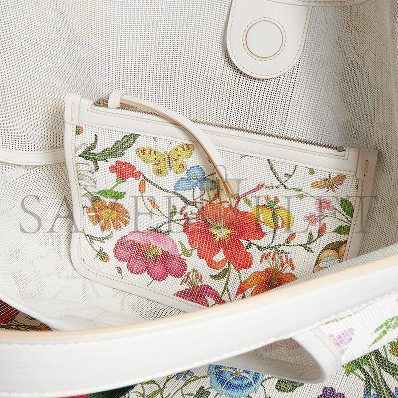 GUCCI GIGLIO FLORA LARGE TOTE BAG ‎853971 (46*40*16cm)
